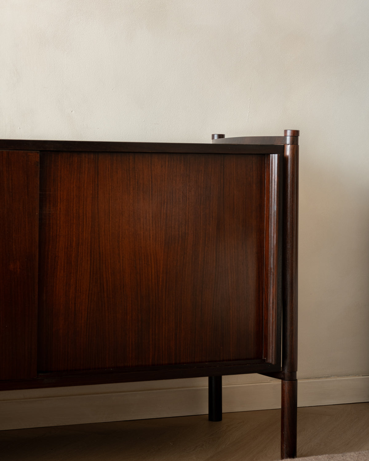 Rosewood Archimede Sideboard by Hirozi Fukuoh for Gavina, 1960s