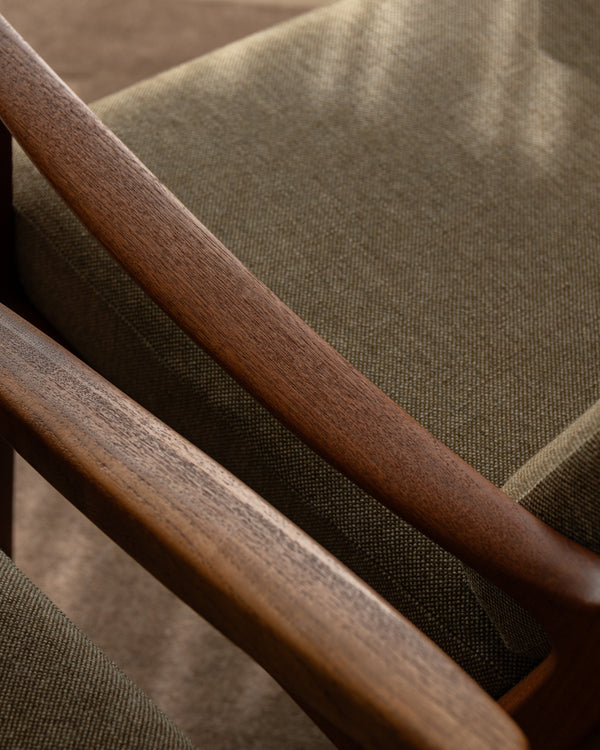 Mid Century Modern Teak Lounge Chairs Senator by Ole Wanscher for Cado, 1960s, Set of 2