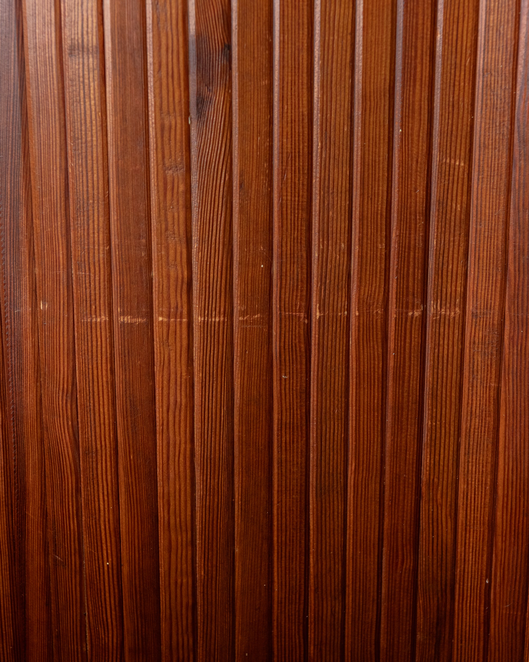 Art Deco Patinated Pine Room Divider by Jomain Baumann for Baumann, France, 1930s