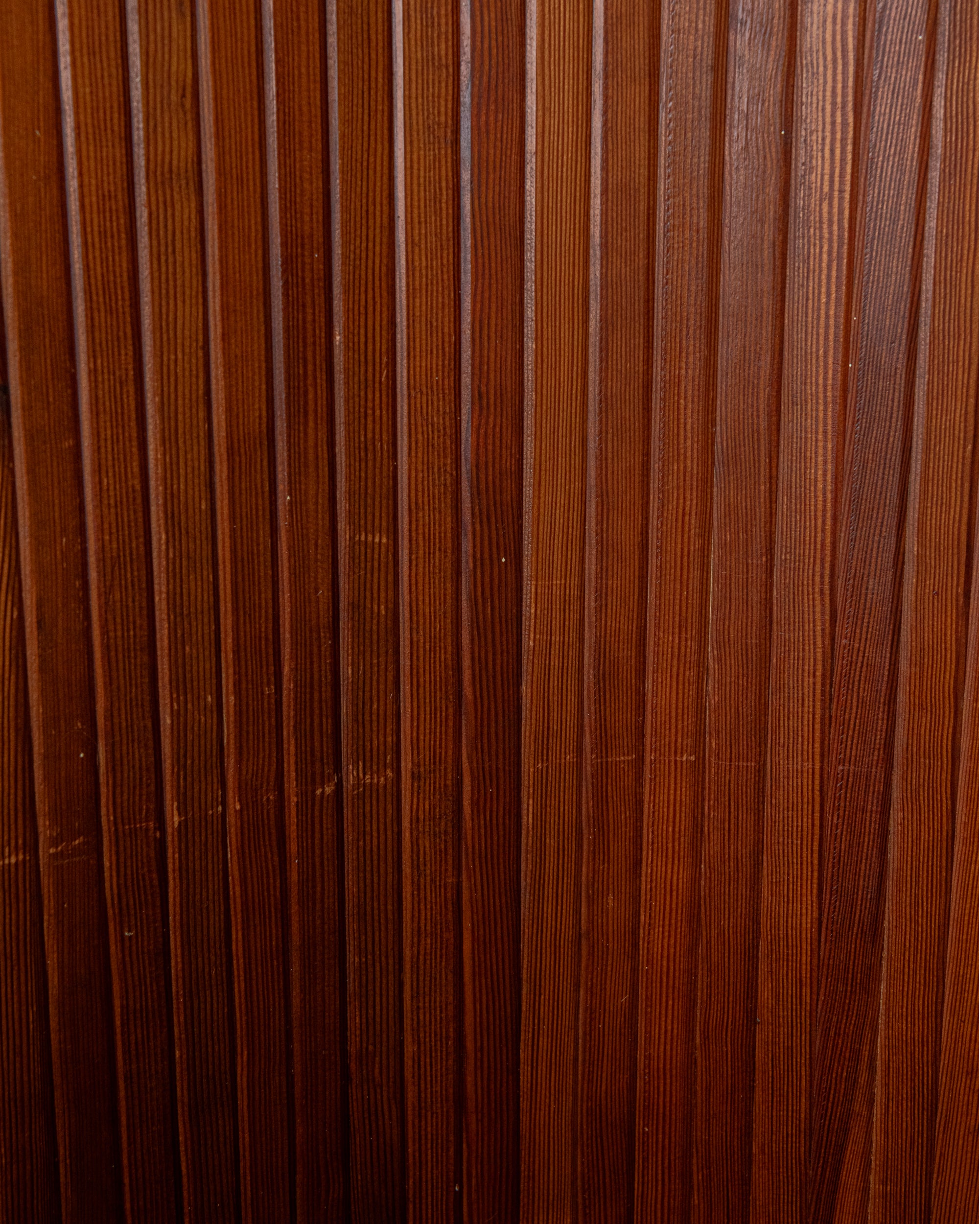 Art Deco Patinated Pine Room Divider by Jomain Baumann for Baumann, France, 1930s