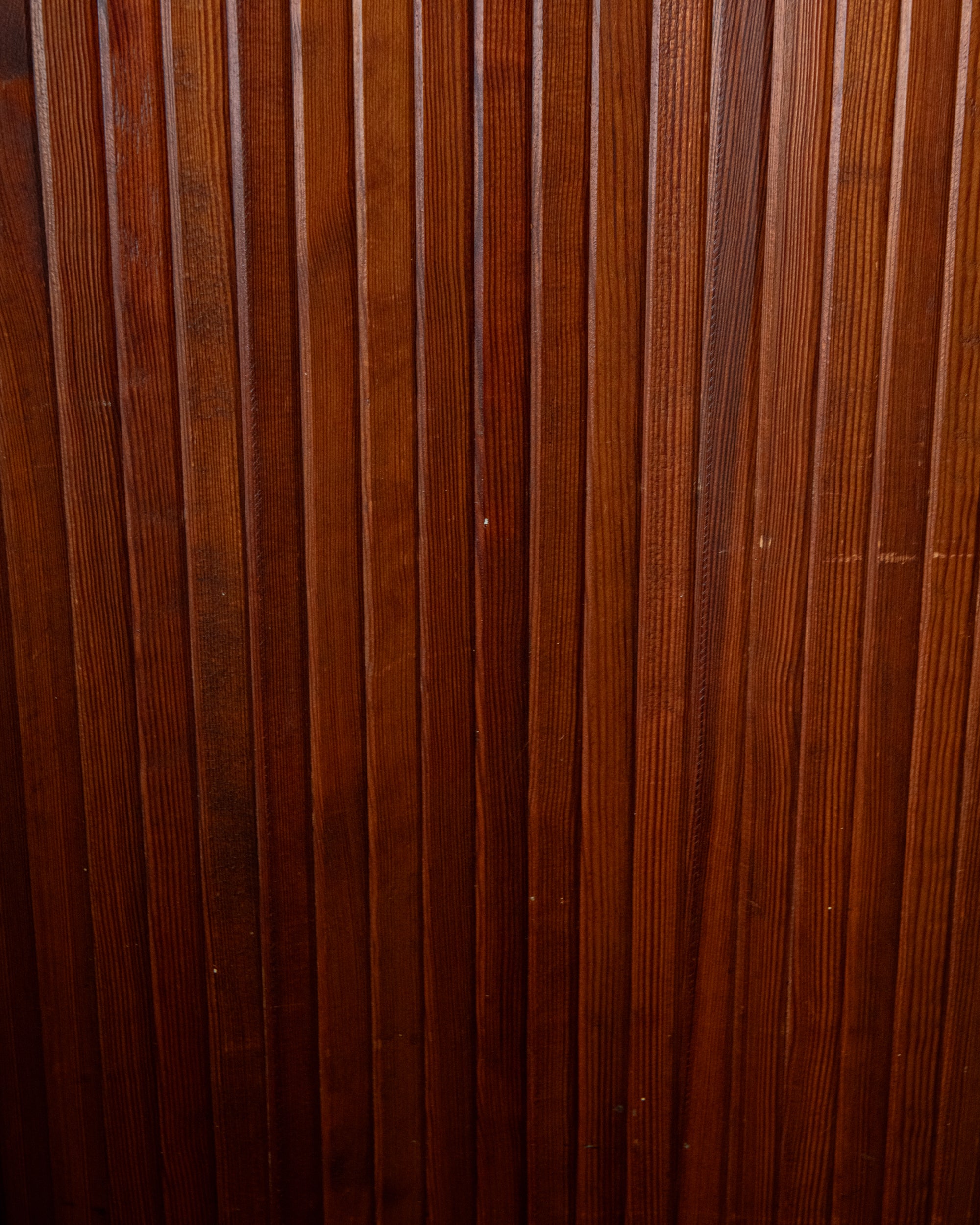Art Deco Patinated Pine Room Divider by Jomain Baumann for Baumann, France, 1930s