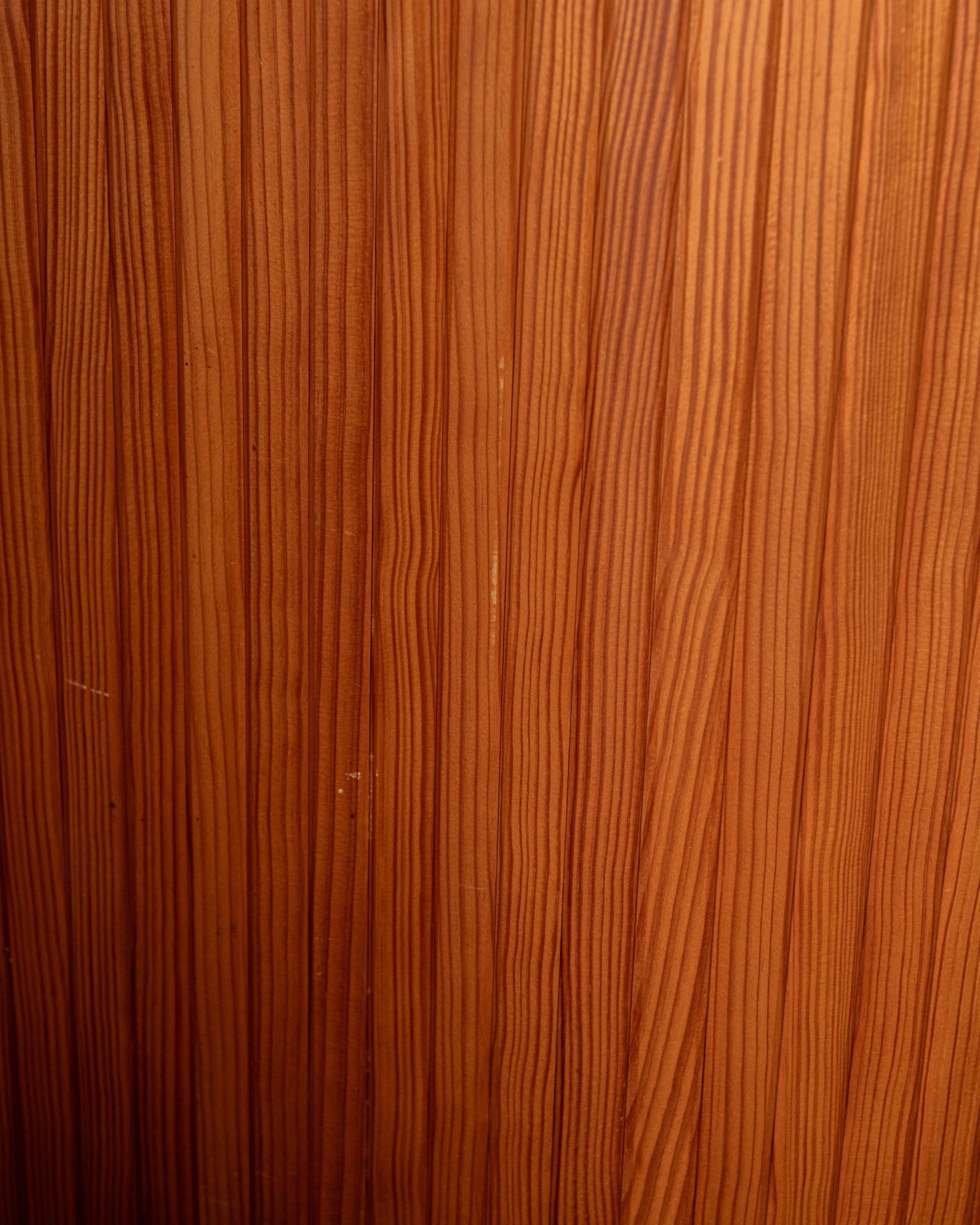Vintage Art Deco Pine Tambour Room Divider by Jomain Baumann for Baumann, 1930s