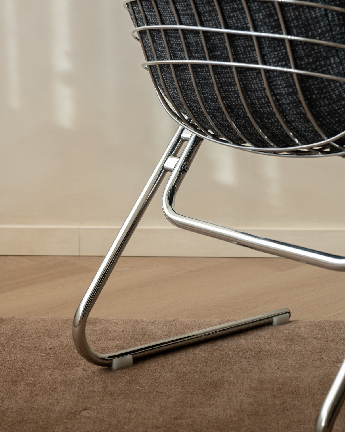 Italian Modern Chrome Flynn Dining Chairs by Gastone Rinaldi for Thema, 1970s, Set of 4