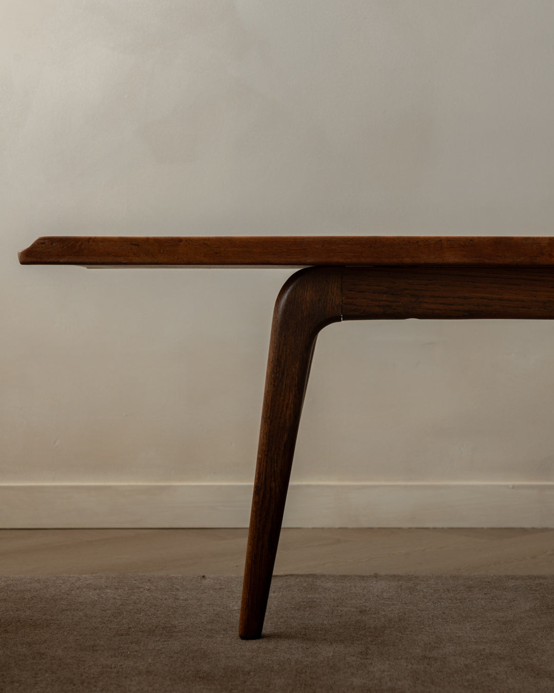 Mid Century Teak Coffee Table Edith by Arnold Madsen & Henry Schubell for Bovenkamp, 1960s