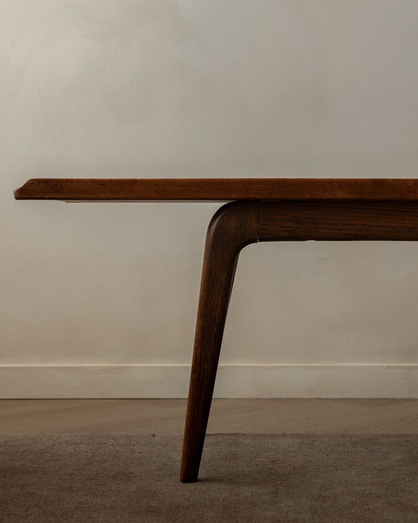 Mid Century Teak Coffee Table Edith by Arnold Madsen & Henry Schubell for Bovenkamp, 1960s