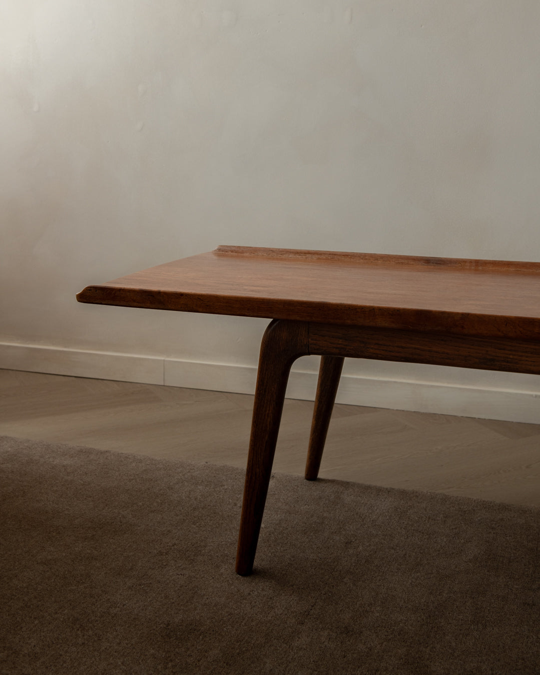 Mid Century Teak Coffee Table Edith by Arnold Madsen & Henry Schubell for Bovenkamp, 1960s