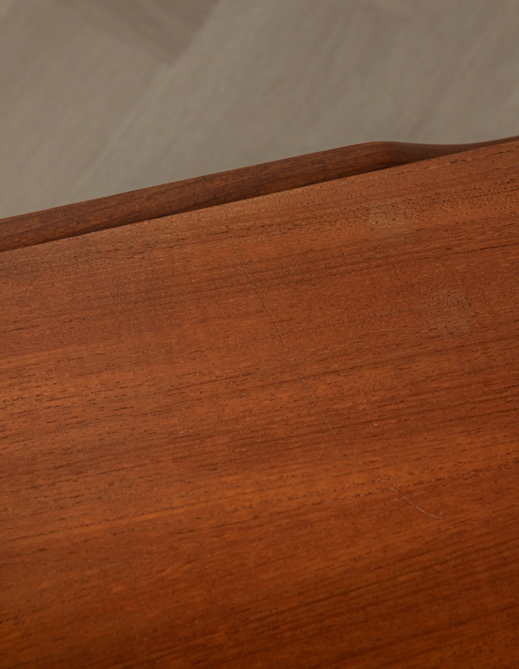 Mid Century Teak Coffee Table Attributed to Louis van Teeffelen for Wébé, 1950s