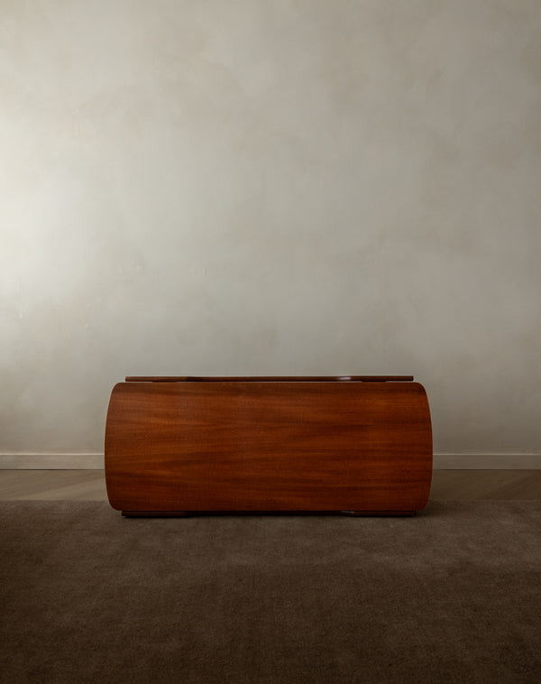 Mid Century Teak Coffee Table Attributed to Louis van Teeffelen for Wébé, 1950s