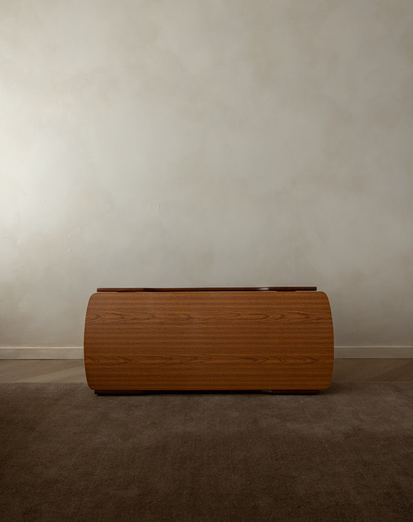 Mid Century Teak Coffee Table Attributed to Louis van Teeffelen for Wébé, 1950s