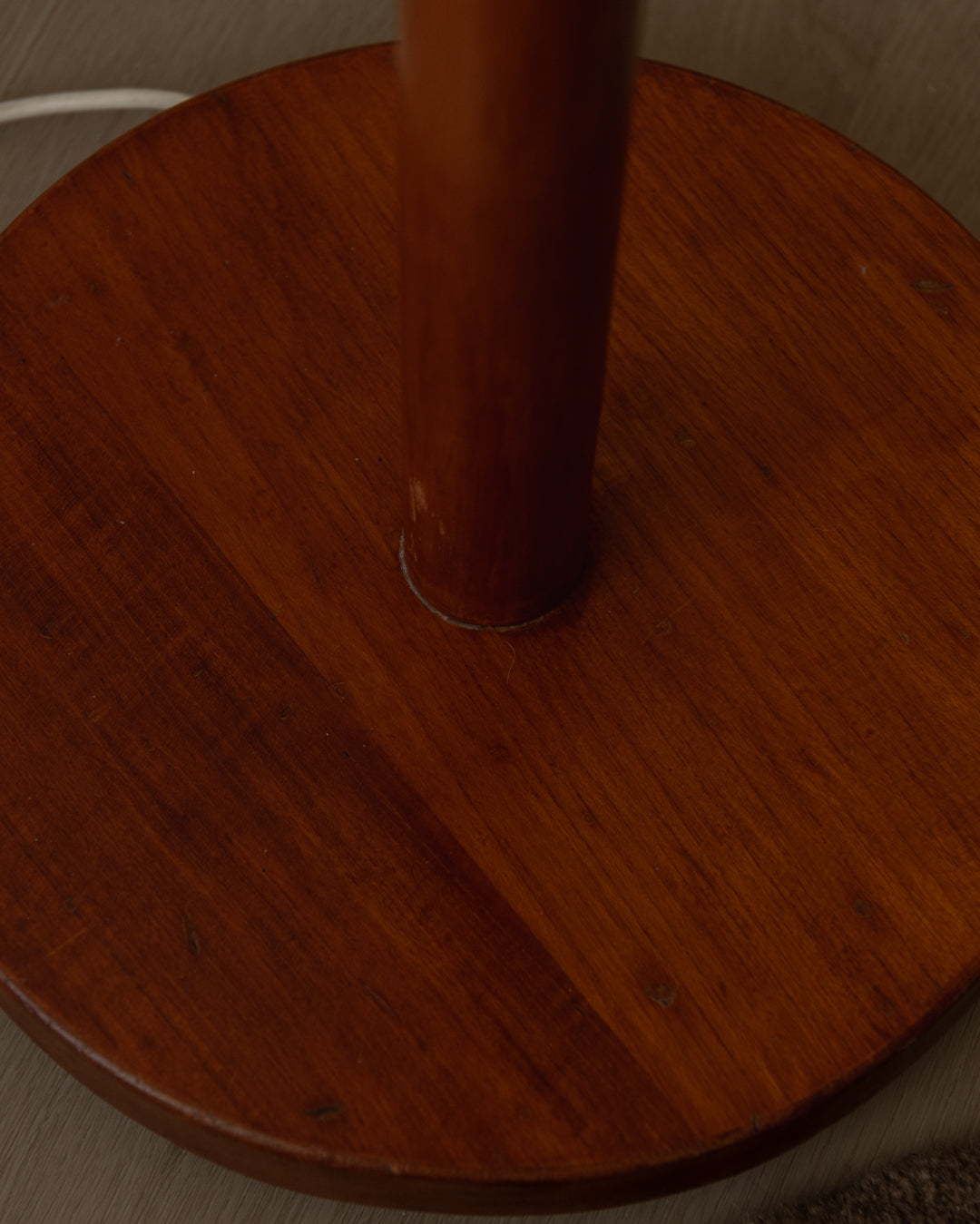 Scandinavian Modern Teak Wooden Floor Lamp, 1960s
