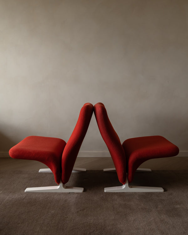 Vintage Lounge Chairs Concorde F780 by Pierre Paulin for Artifort, 1960s, Set of 2