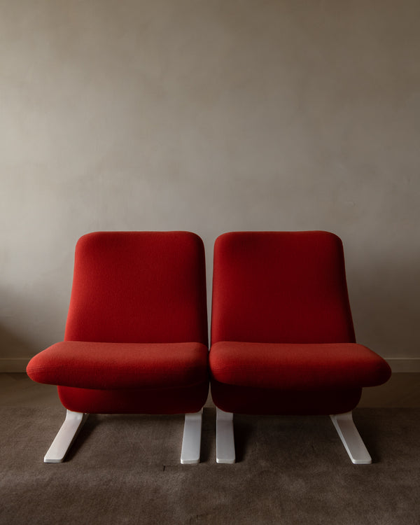 Vintage Lounge Chairs Concorde F780 by Pierre Paulin for Artifort, 1960s, Set of 2