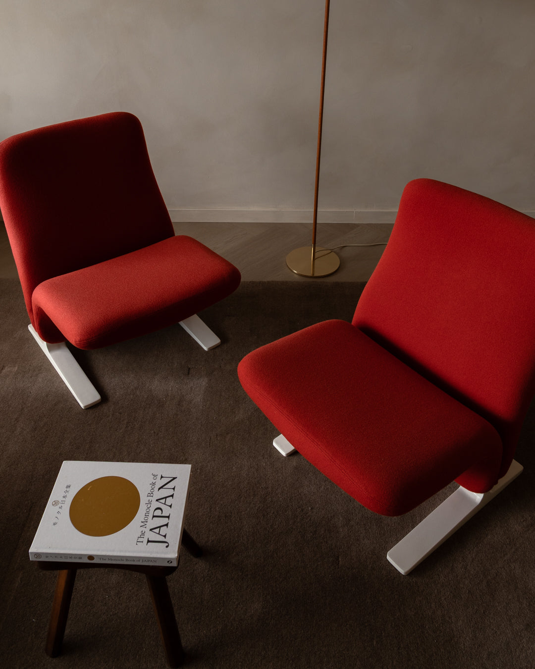 Vintage Lounge Chairs Concorde F780 by Pierre Paulin for Artifort, 1960s, Set of 2