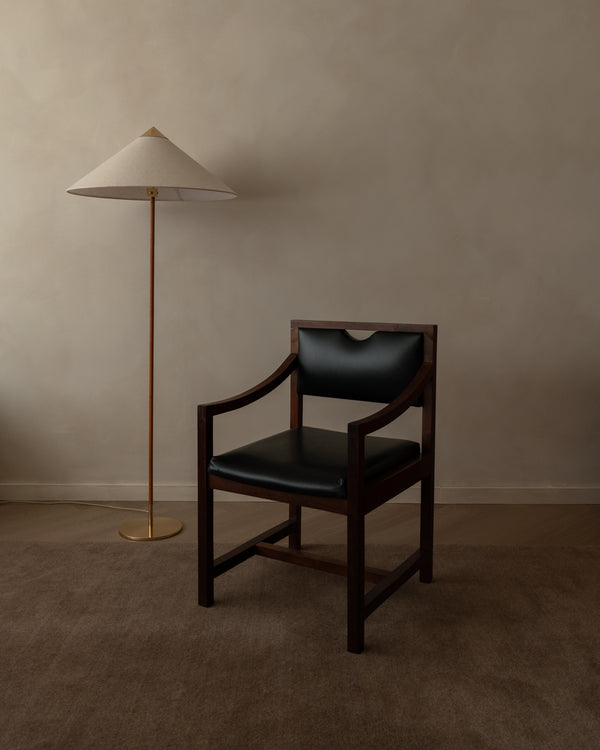 Vintage Modernist Wooden Armchair, 1970s