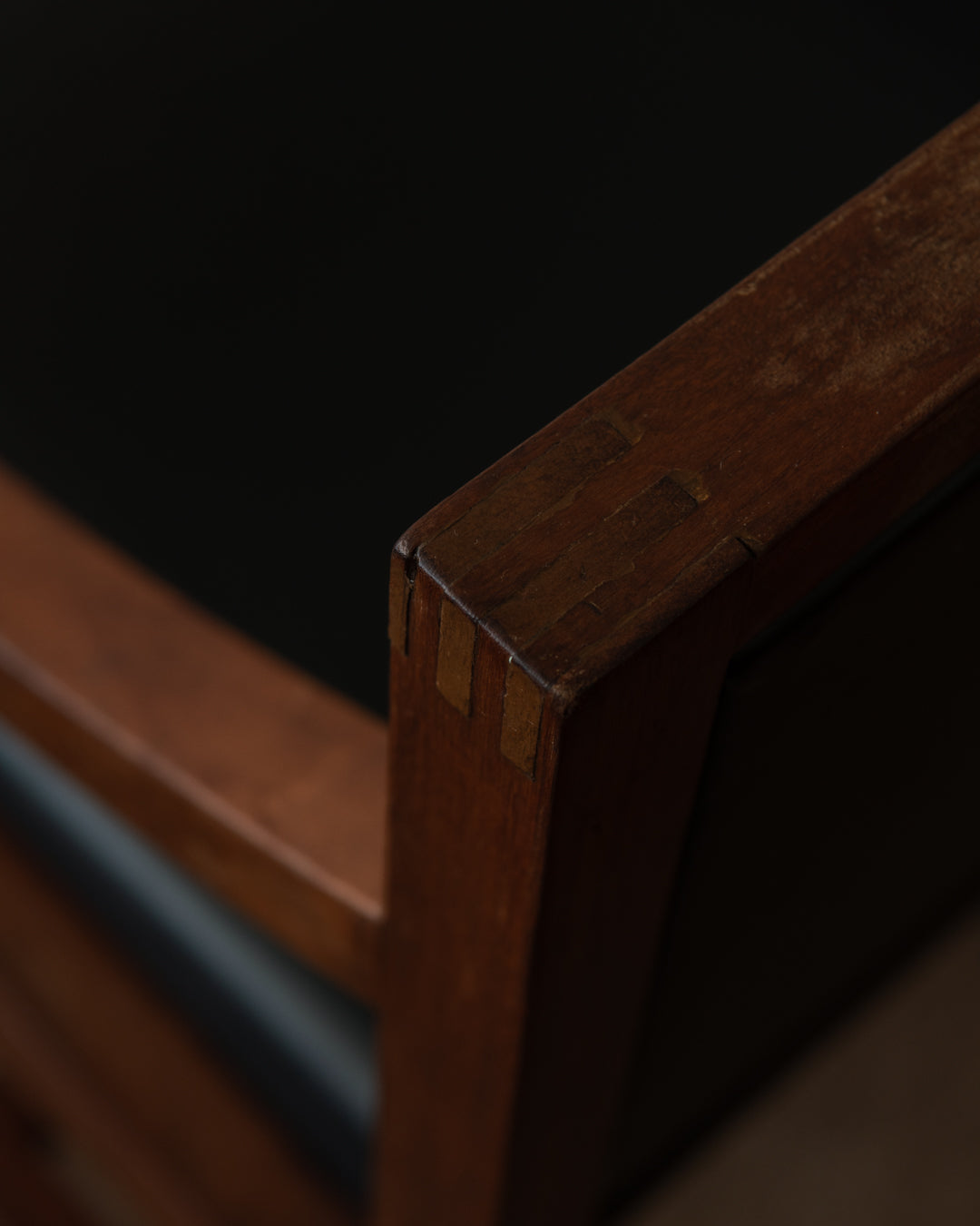 Vintage Modernist Wooden Armchair, 1970s