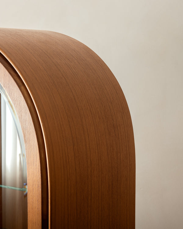 Mid Century Arched Display Cabinet by Brinkmann, 1980s