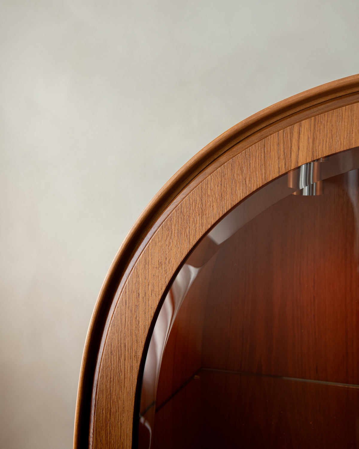 Mid Century Arched Display Cabinet by Brinkmann, 1980s