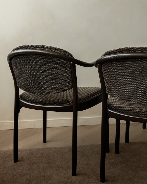 Postmodern Bentwood Dining Chairs 235 F by Hartmut Lohmeyer for Thonet, 1980s, Set of 4