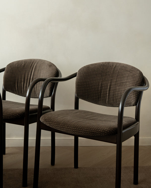 Postmodern Bentwood Dining Chairs 235 F by Hartmut Lohmeyer for Thonet, 1980s, Set of 4