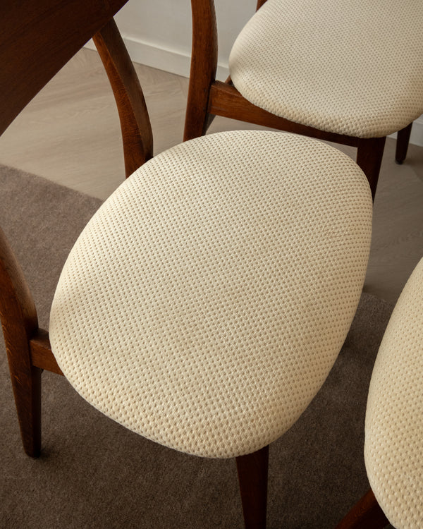 Mid Century Modern Teak CH30 Dining Chairs by Hans J. Wegner for Carl Hansen & Søn, 1960s, Set of 4