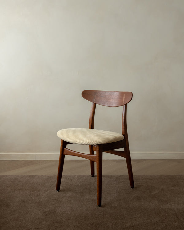 Mid Century Modern Teak CH30 Dining Chairs by Hans J. Wegner for Carl Hansen & Søn, 1960s, Set of 4