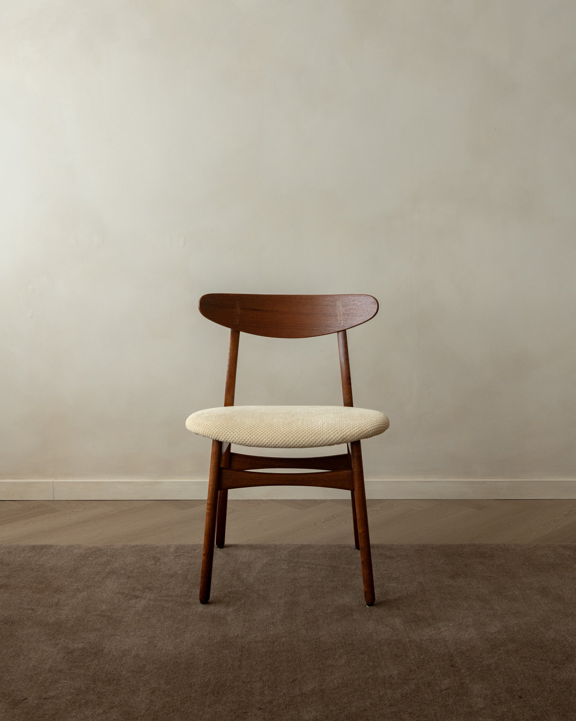 Mid Century Modern Teak CH30 Dining Chairs by Hans J. Wegner for Carl Hansen & Søn, 1960s, Set of 4