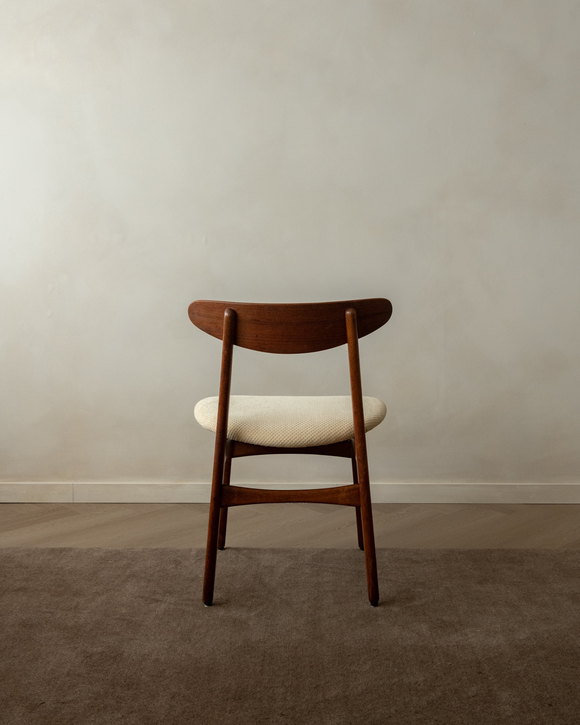 Mid Century Modern Teak CH30 Dining Chairs by Hans J. Wegner for Carl Hansen & Søn, 1960s, Set of 4
