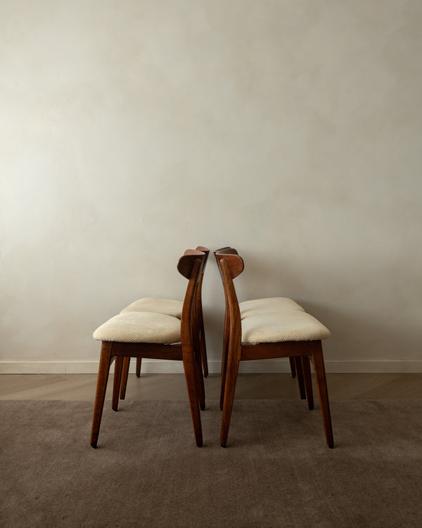 Mid Century Modern Teak CH30 Dining Chairs by Hans J. Wegner for Carl Hansen & Søn, 1960s, Set of 4