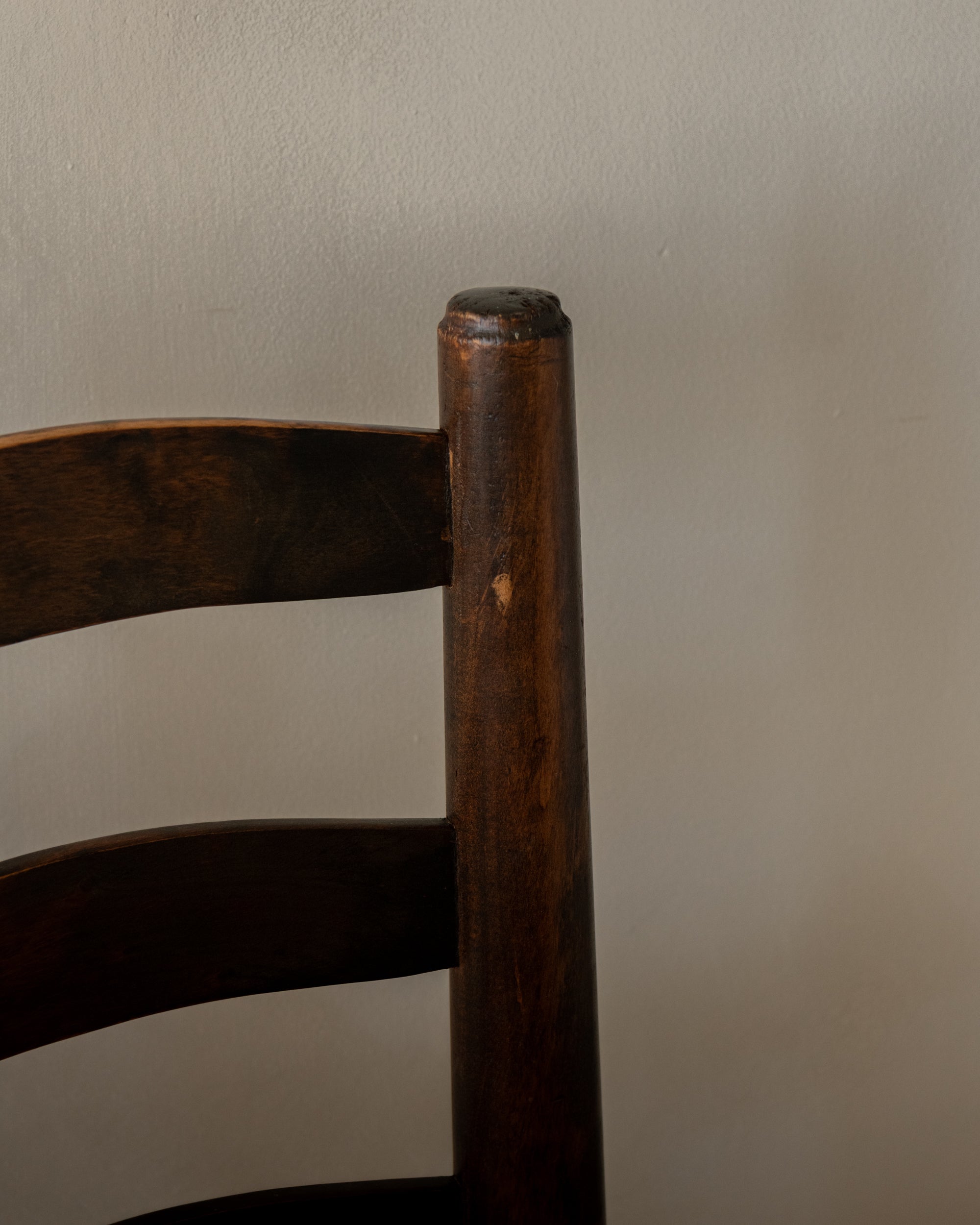 Vintage French Brutalist Dining Chairs by Georges Robert, 1950s, Set of 6