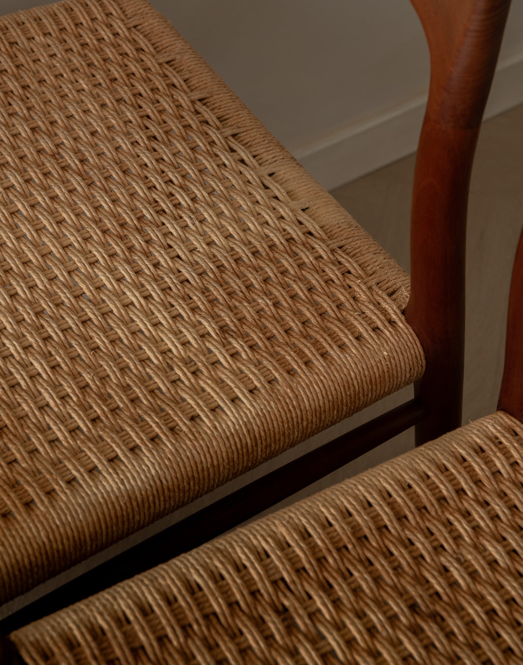 Mid Century Modern Teak Dining Chairs by Niels Otto Møller for J.L. Møllers, 1950s, Set of 4