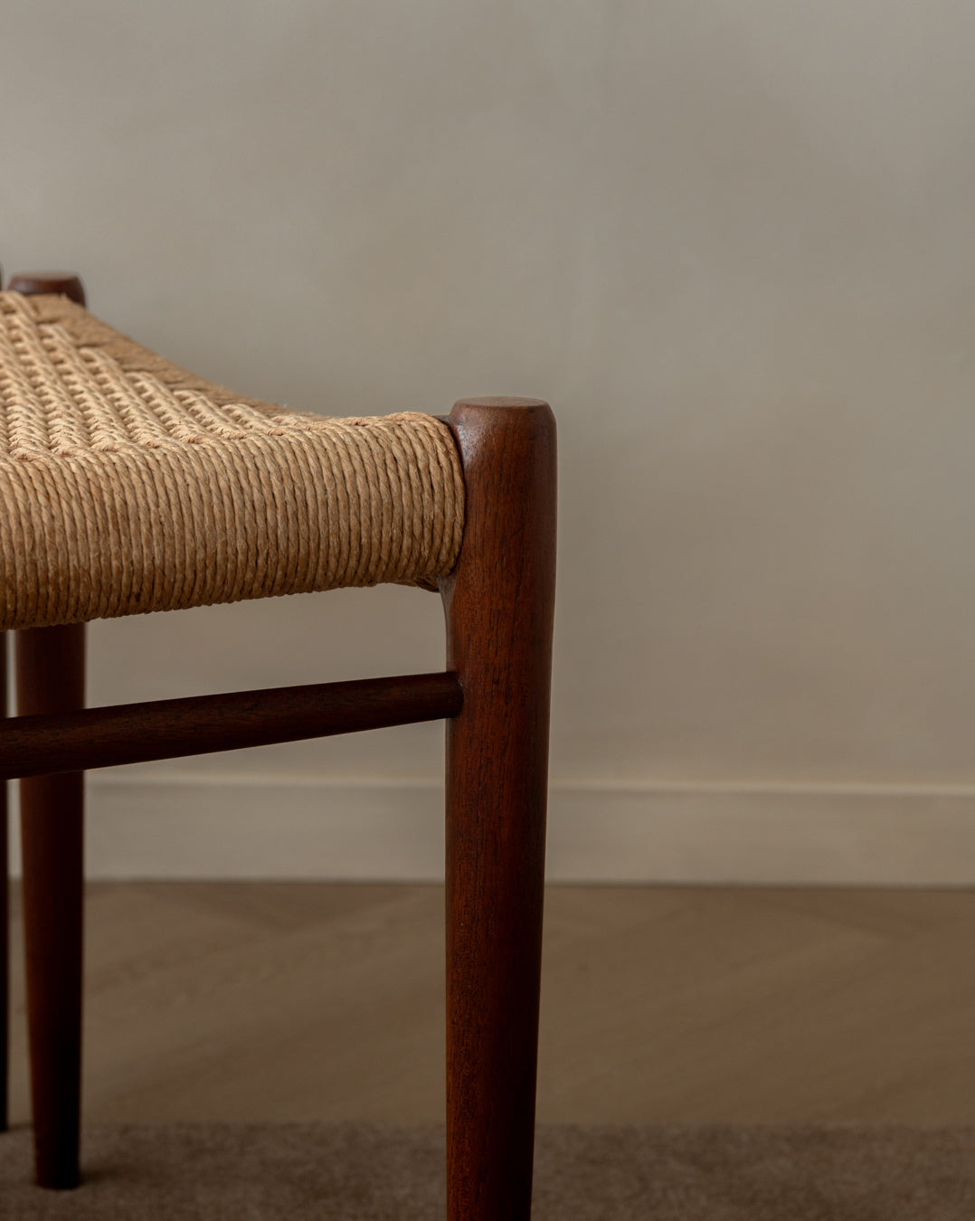 Mid Century Modern Teak Dining Chairs by Niels Otto Møller for J.L. Møllers, 1950s, Set of 4