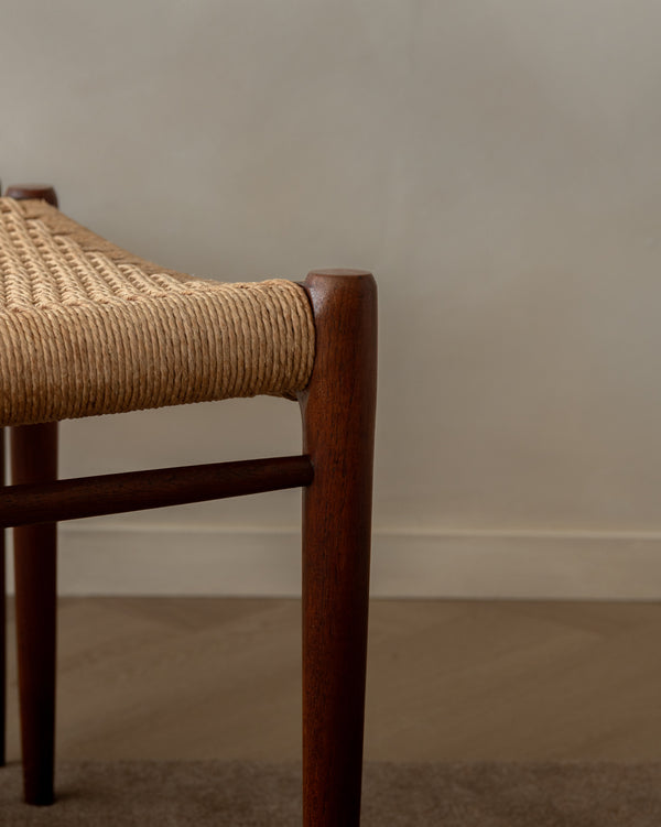 Mid Century Modern Teak Dining Chairs by Niels Otto Møller for J.L. Møllers, 1950s, Set of 4