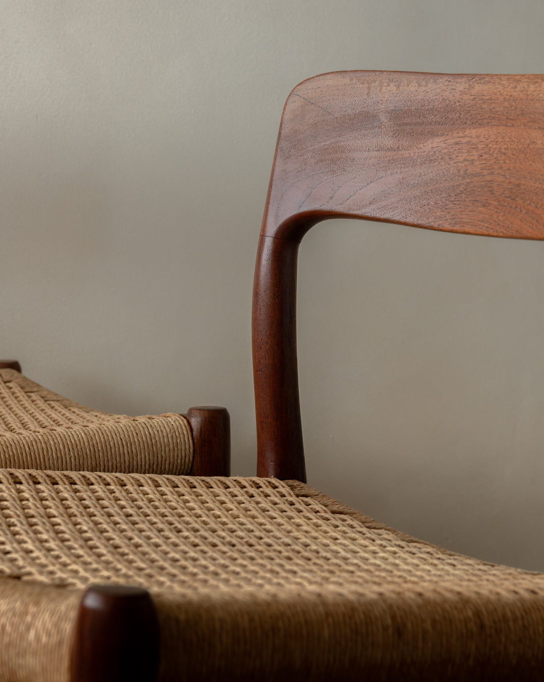 Mid Century Modern Teak Dining Chairs by Niels Otto Møller for J.L. Møllers, 1950s, Set of 4