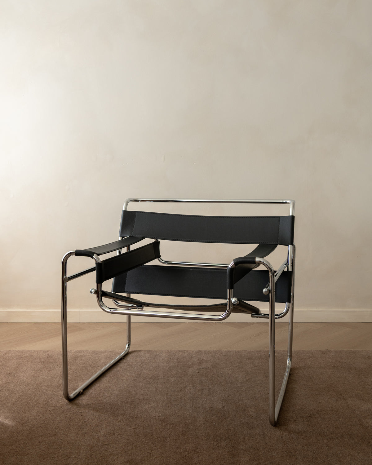 Wassily B3 Lounge Chair by Marcel Breuer for Knoll International, 1970s