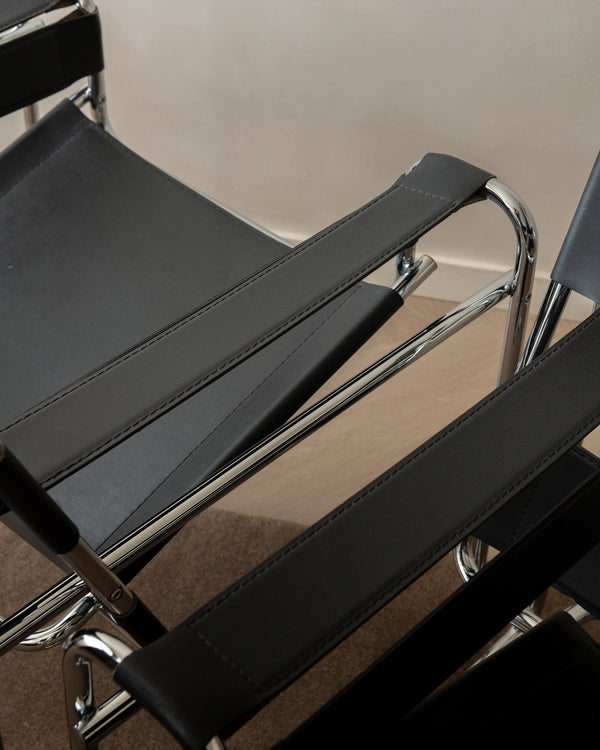 Wassily B3 Lounge Chair by Marcel Breuer for Knoll International, 1970s