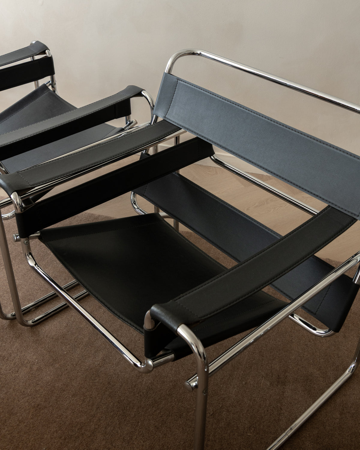 Wassily B3 Lounge Chair by Marcel Breuer for Knoll International, 1970s
