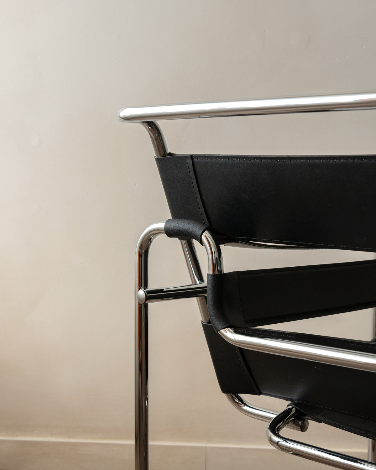 Wassily B3 Lounge Chair by Marcel Breuer for Knoll International, 1970s