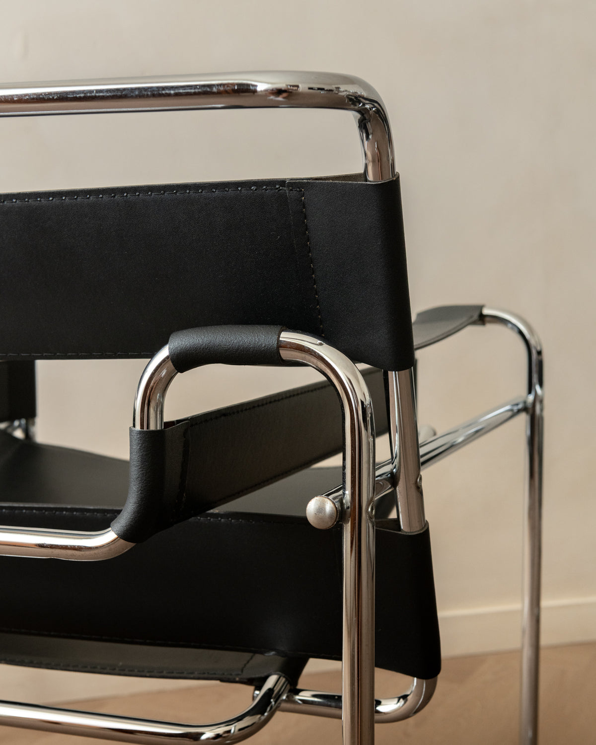 Wassily B3 Lounge Chair by Marcel Breuer for Knoll International, 1970s