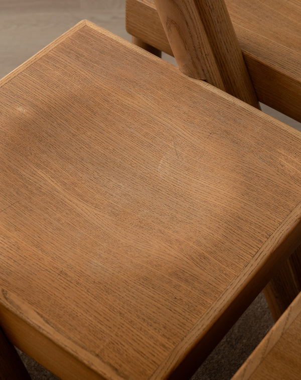 Italian Modern Dining Chairs Iva by Roberto Pamio and Renato Toso for Stilwood, 1970s, Set of 4