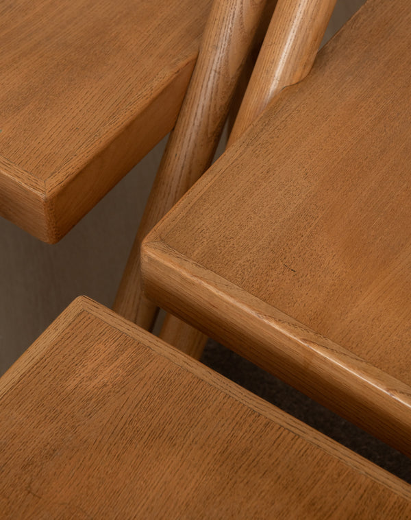 Italian Modern Dining Chairs Iva by Roberto Pamio and Renato Toso for Stilwood, 1970s, Set of 4
