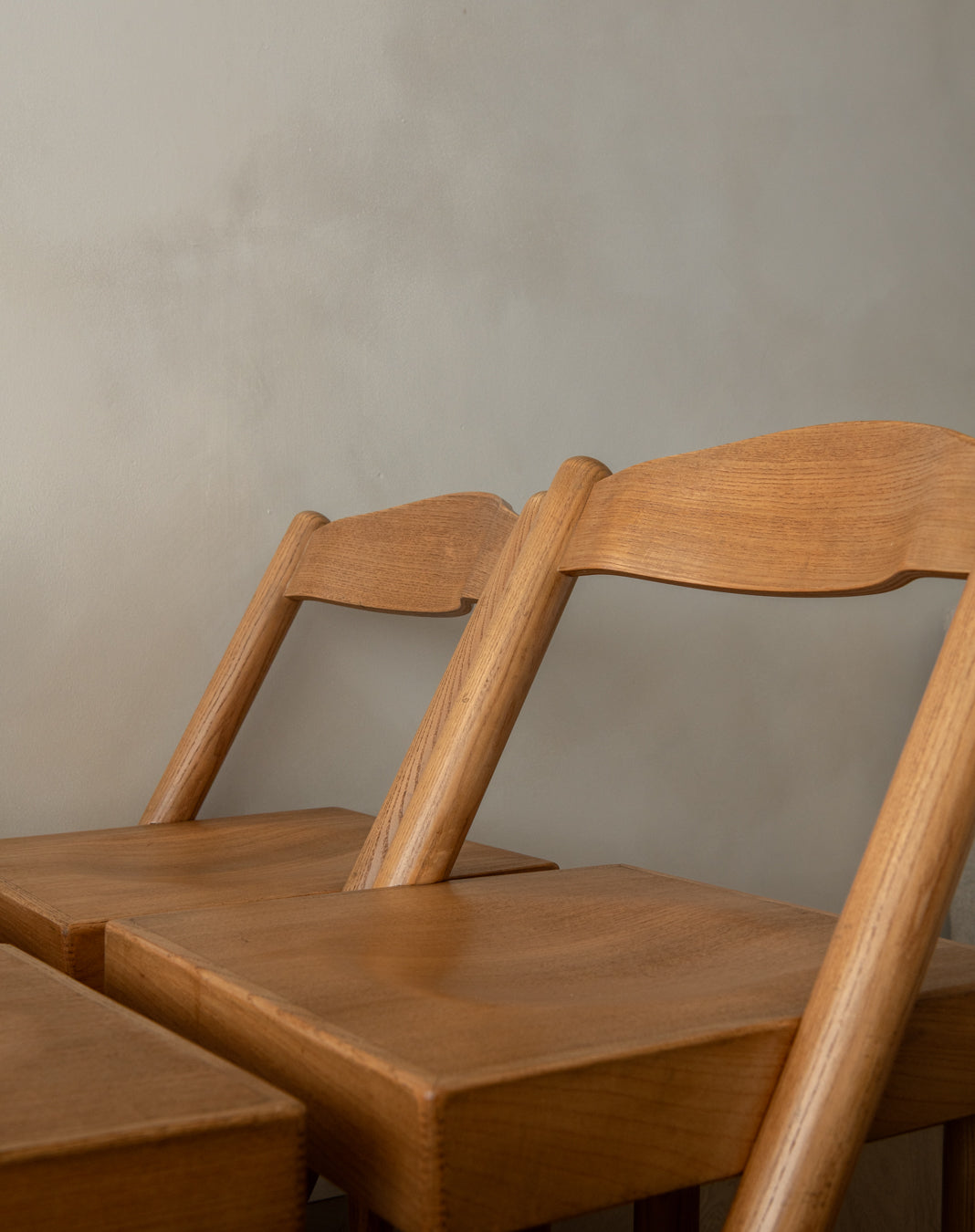 Italian Modern Dining Chairs Iva by Roberto Pamio and Renato Toso for Stilwood, 1970s, Set of 4