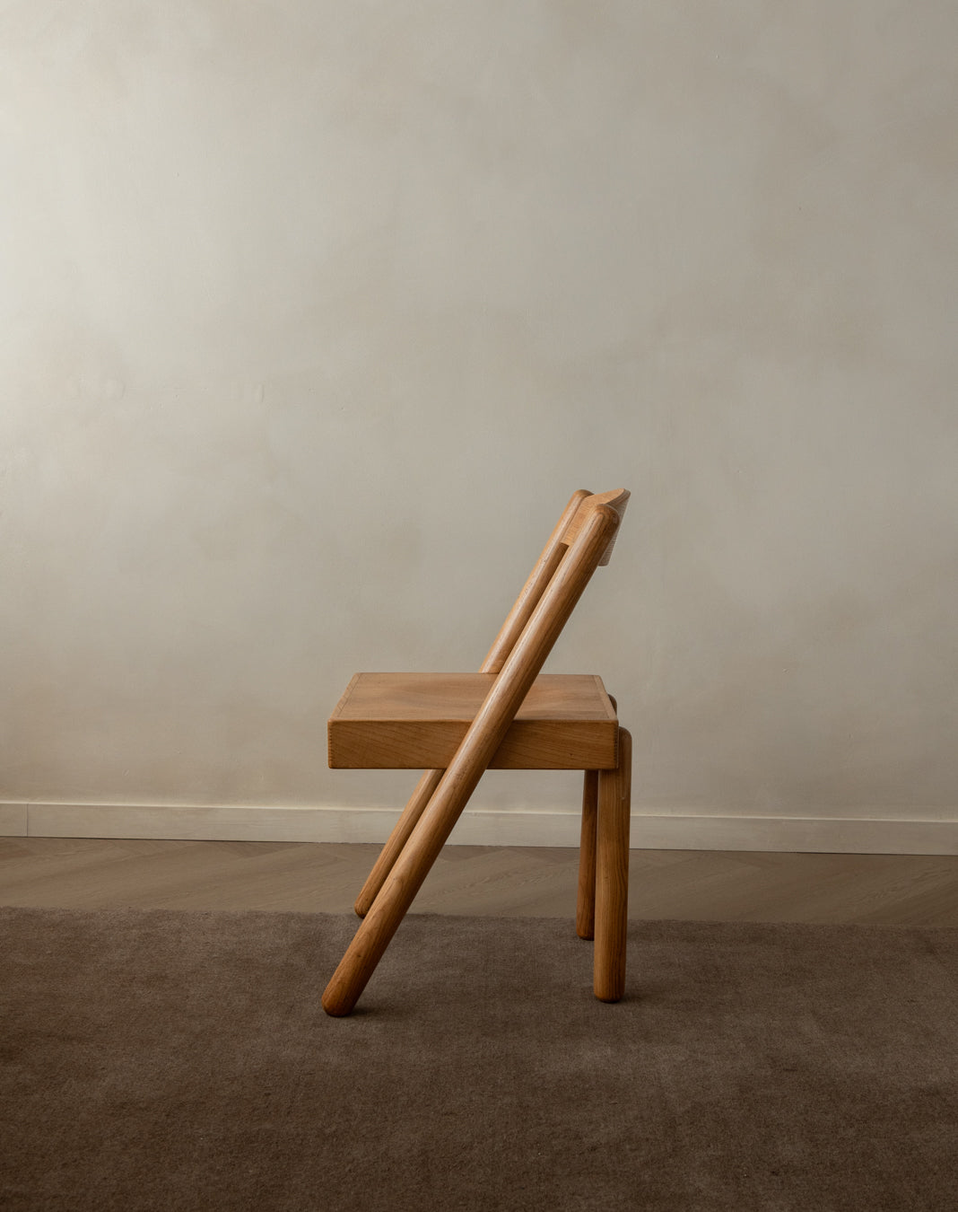 Italian Modern Dining Chairs Iva by Roberto Pamio and Renato Toso for Stilwood, 1970s, Set of 4