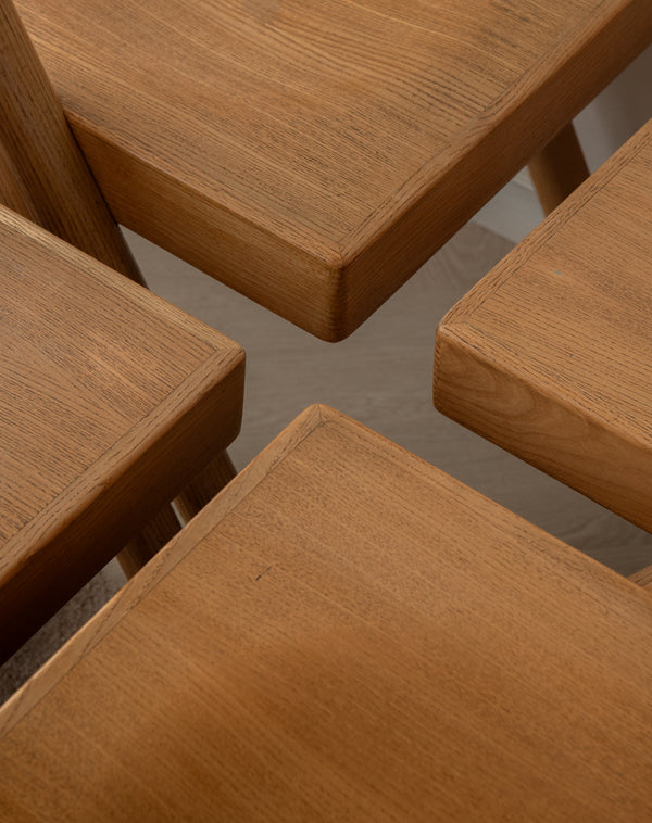 Italian Modern Dining Chairs Iva by Roberto Pamio and Renato Toso for Stilwood, 1970s, Set of 4