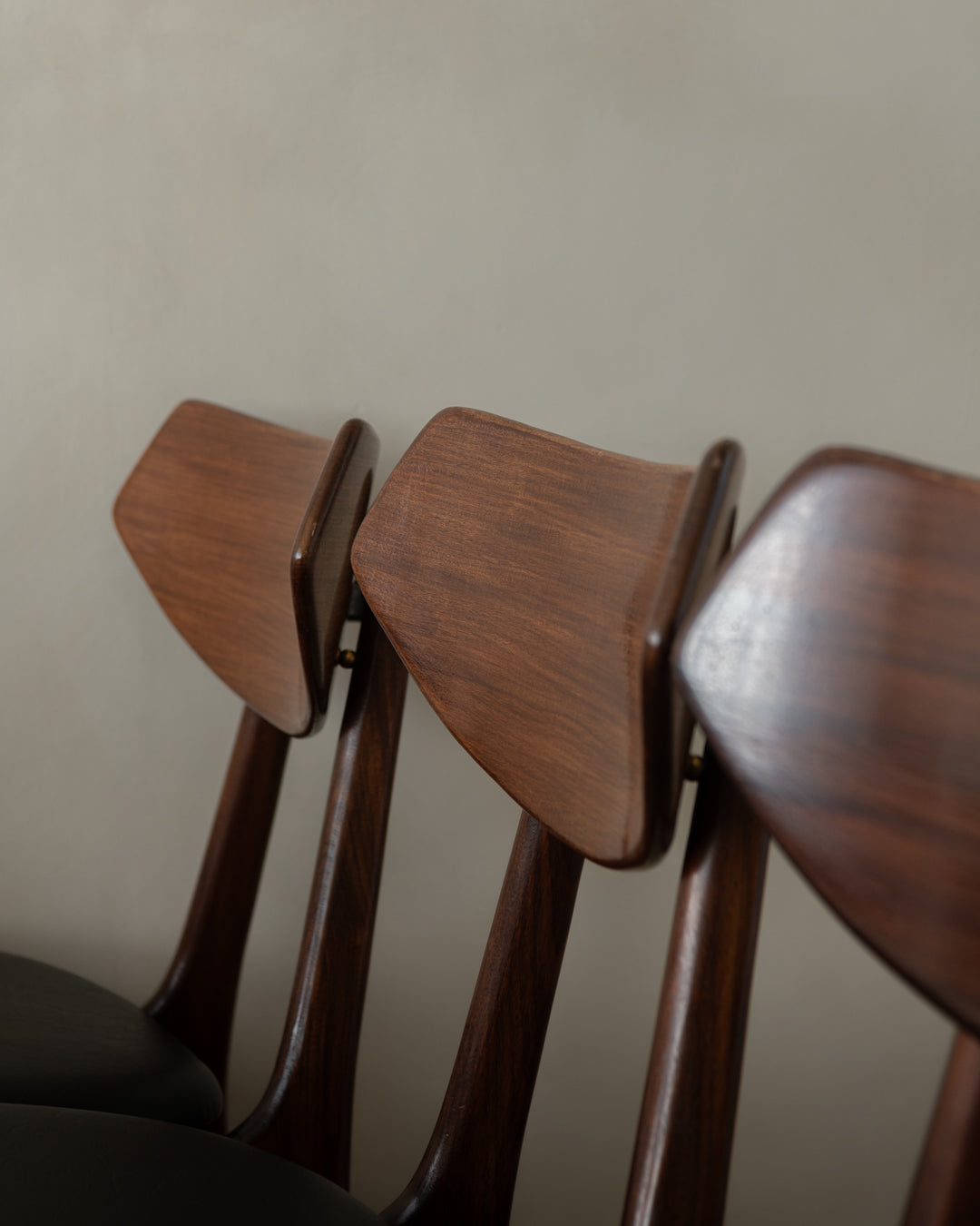 Mid Century Modern Teak Dining Chairs by Louis van Teeffelen for AWA, 1960s, Set of 6