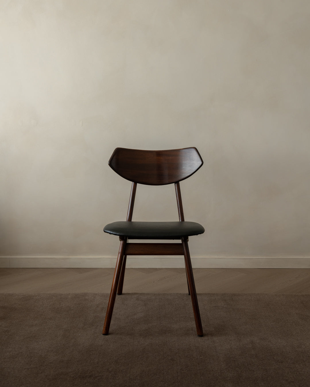 Mid Century Modern Teak Dining Chairs by Louis van Teeffelen for AWA, 1960s, Set of 6