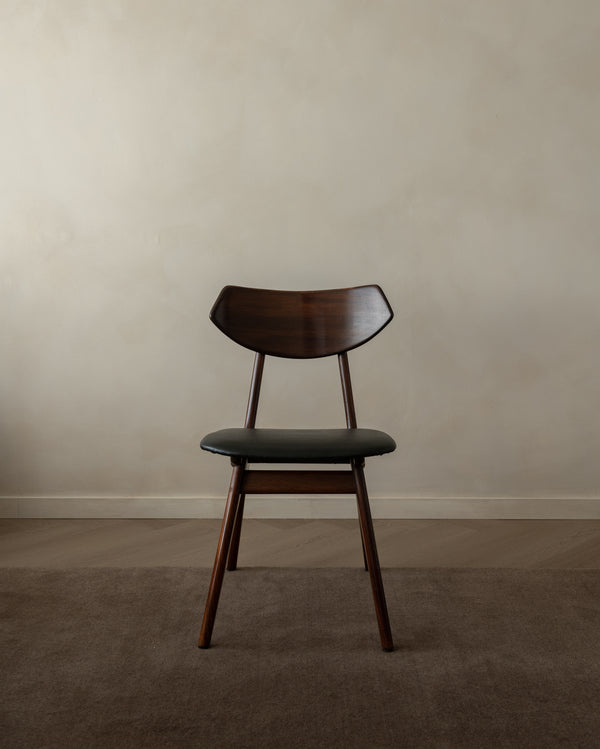 Mid Century Modern Teak Dining Chairs by Louis van Teeffelen for AWA, 1960s, Set of 6