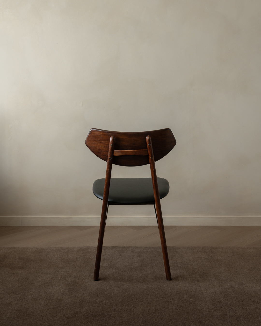 Mid Century Modern Teak Dining Chairs by Louis van Teeffelen for AWA, 1960s, Set of 6