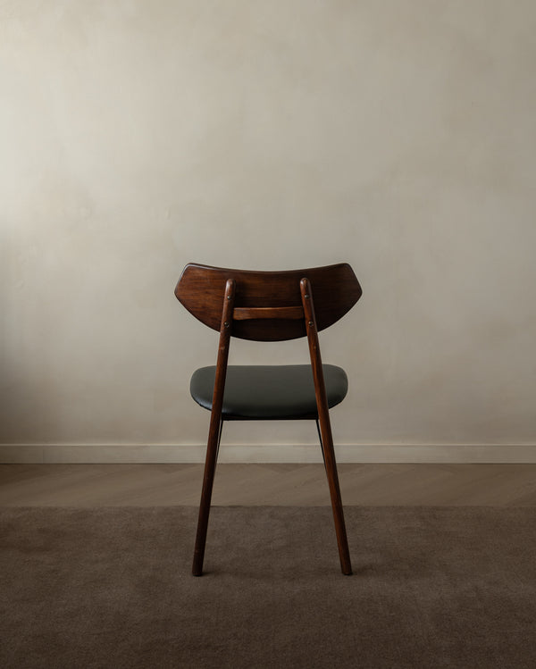 Mid Century Modern Teak Dining Chairs by Louis van Teeffelen for AWA, 1960s, Set of 6