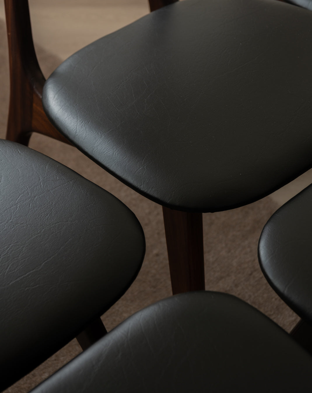 Mid Century Modern Teak Dining Chairs by Louis van Teeffelen for AWA, 1960s, Set of 6