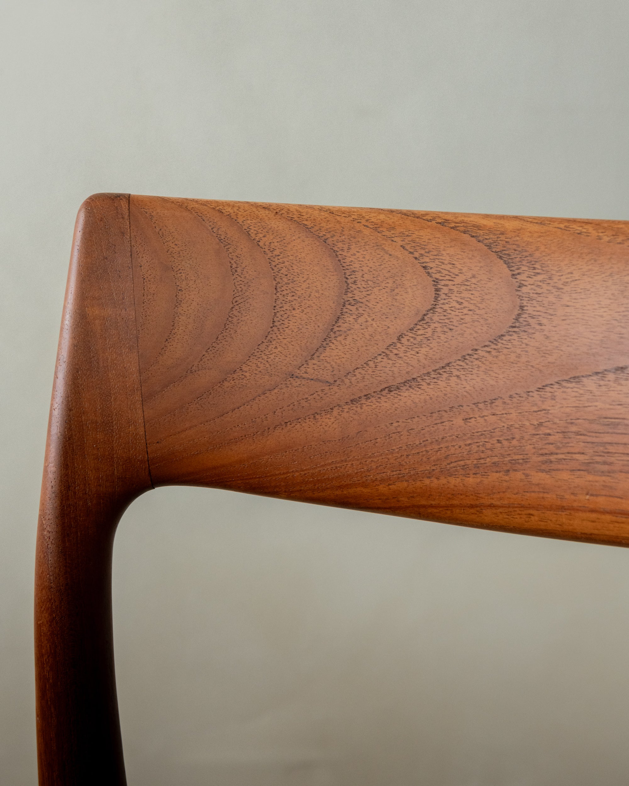 Danish Modern Teak Dining Chairs Model 77 by Niels Otto Møller for J.L. Møllers Møbelfabrik, Denmark, 1960s, Set of 6